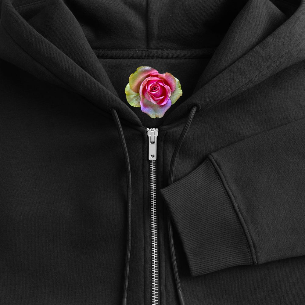 Capitalism ::::: :: Organic Zip Hoodie - black