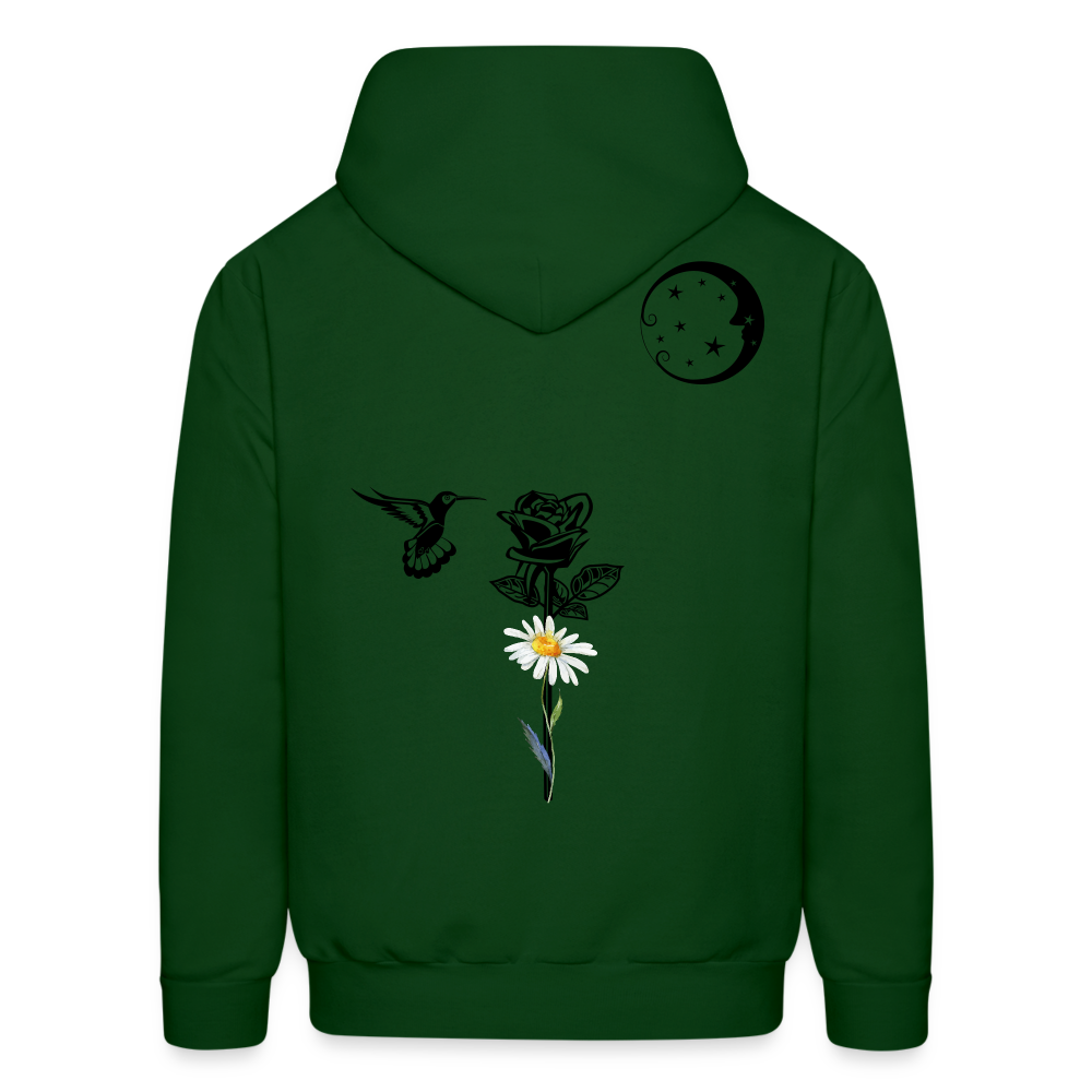 Daisy Hoodie - forest green