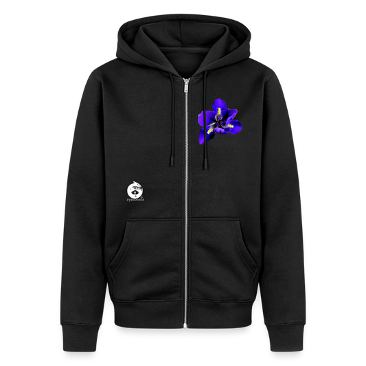 Organic Zip Hoodie ::::: - black