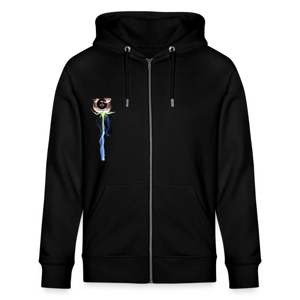 Capitalism : Organic Zip Hoodie - black
