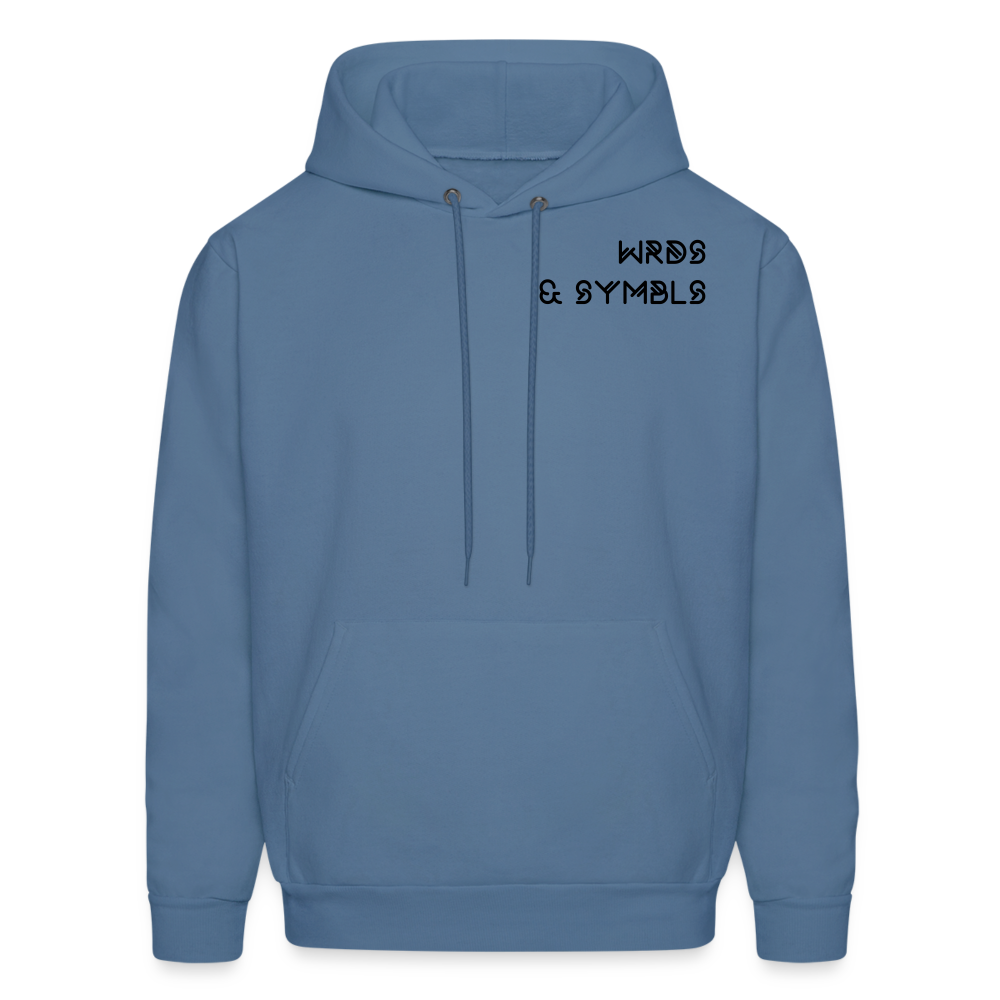 WRDS & SYMBLS Hoodie - denim blue