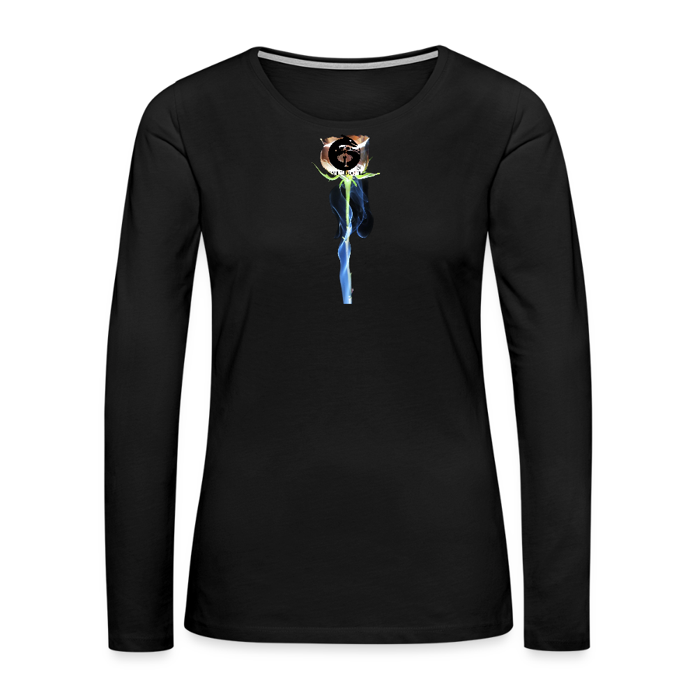 Smoke & Roses ::::  Women's Style Long Sleeve - black