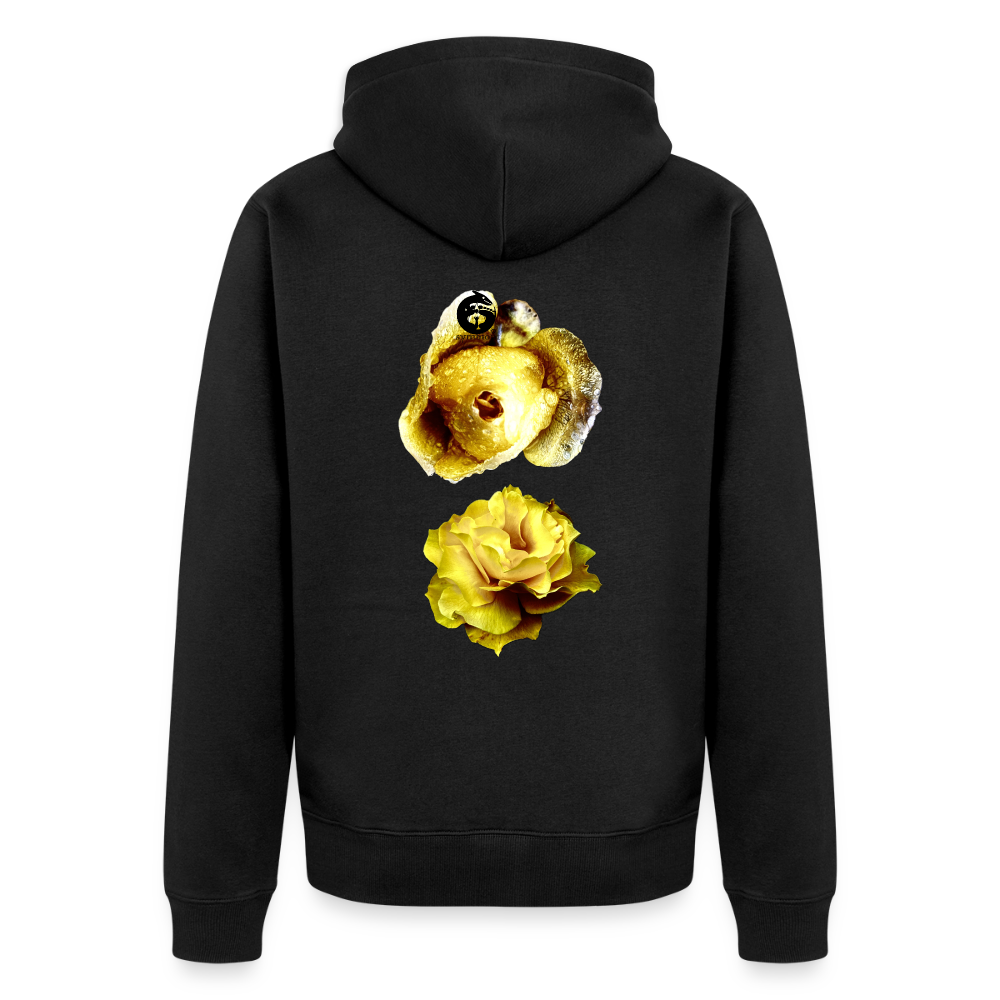 Capitalism : Organic Zip Hoodie - black