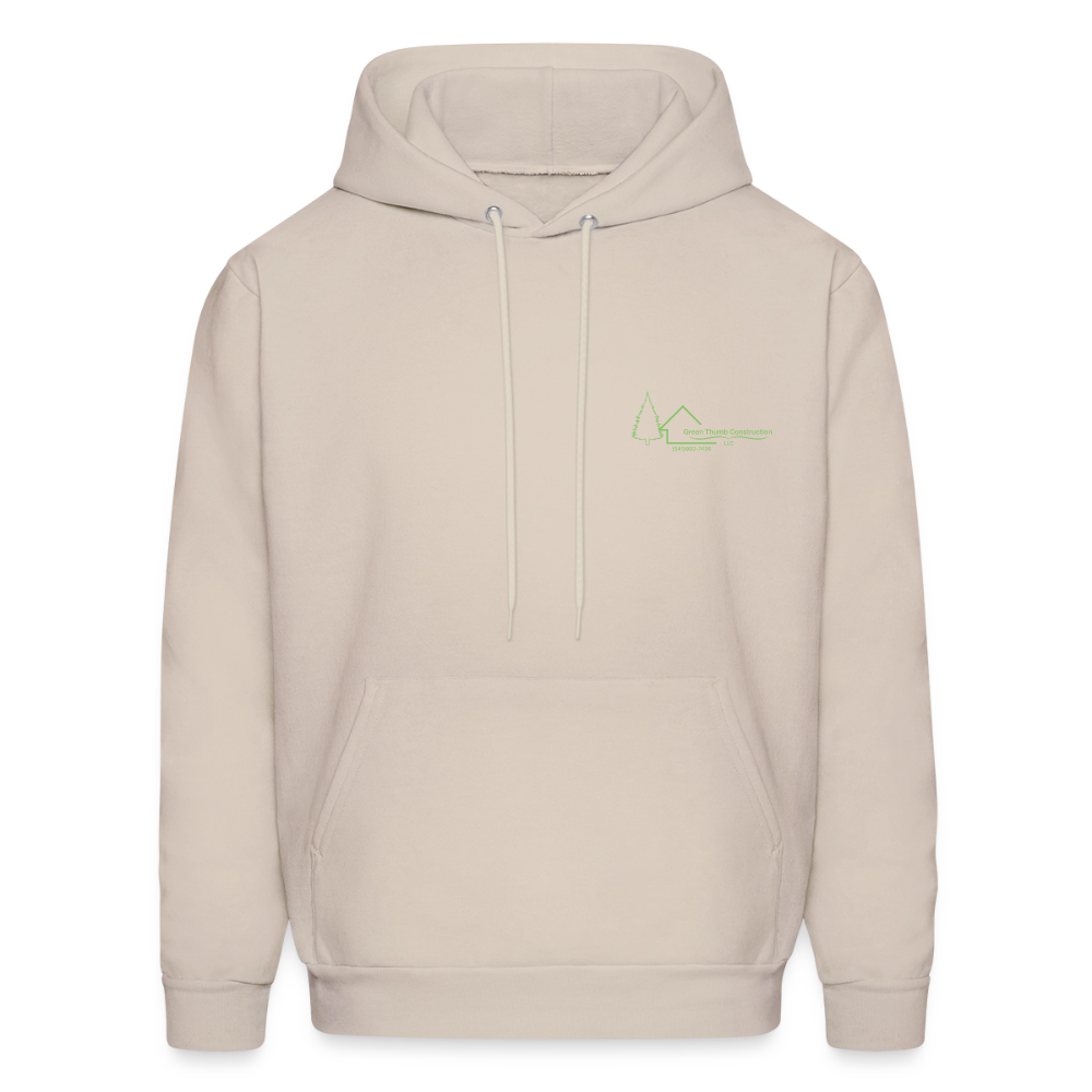 Green Thumb Construction Hoodie - Sand