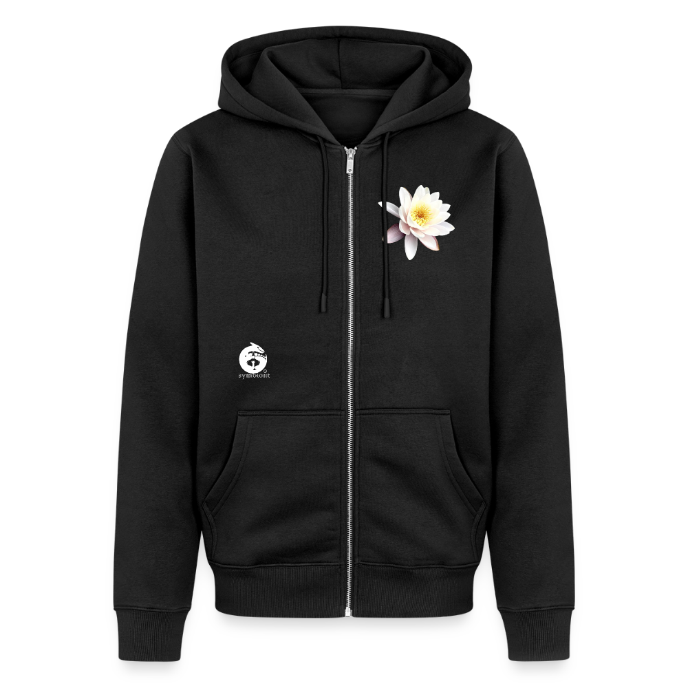 Organic Zip Hoodie ::::: ::::: ::: - black