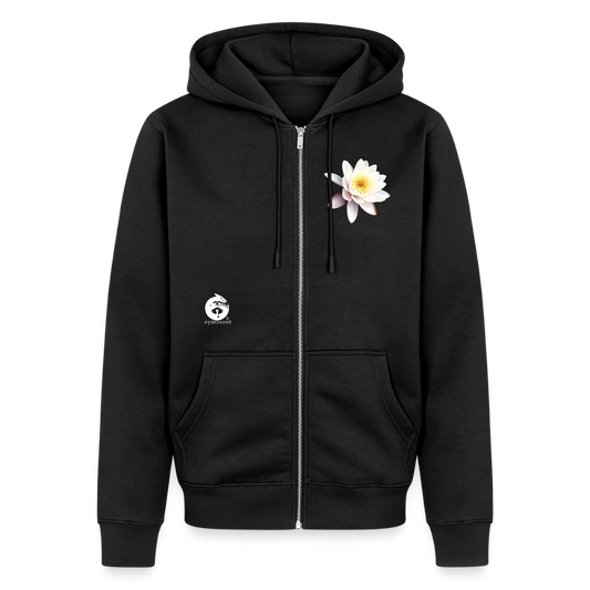 Organic Zip Hoodie ::::: ::::: ::: - black