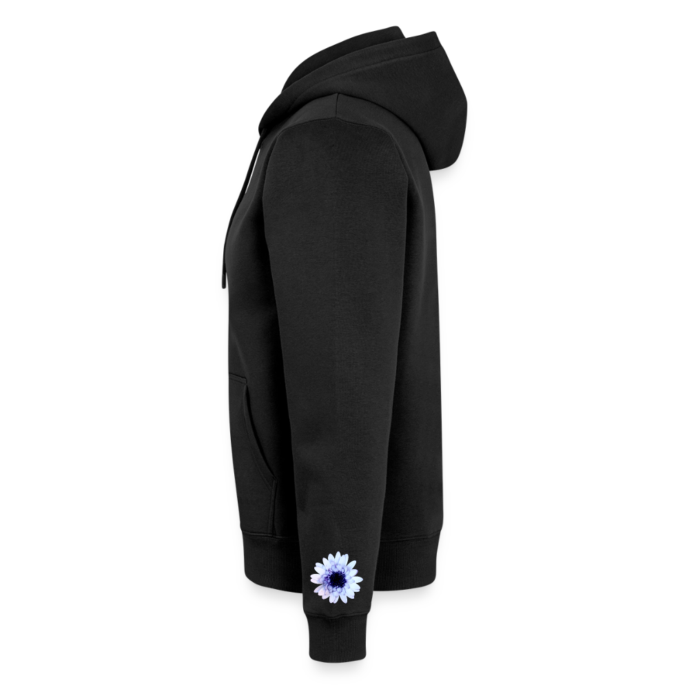 Organic Zip Hoodie ::::: ::::: : - black