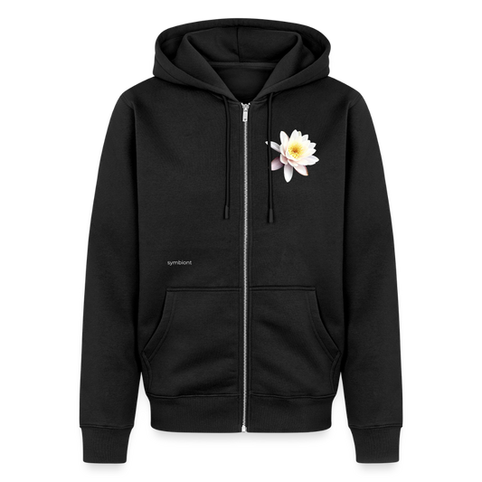 Organic Zip Hoodie ::::: ::::: ::: - black