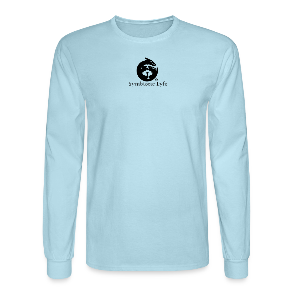 Question Long Sleeve T-Shirt - powder blue