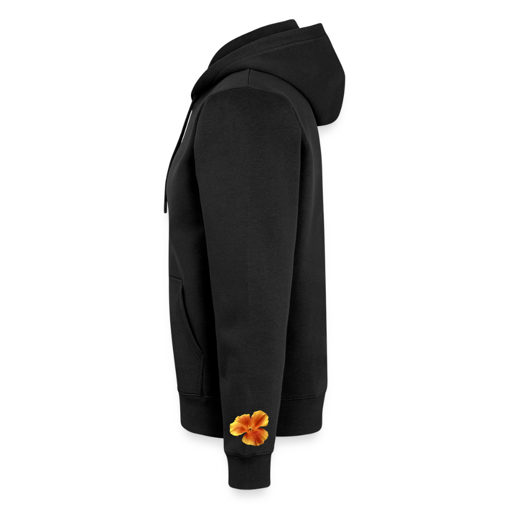 Organic Zip Hoodie ::::: :::: - black