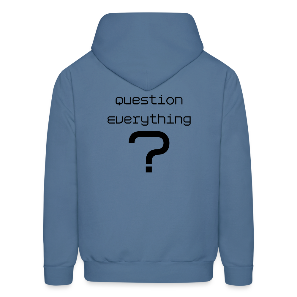 Question Hoodie - denim blue