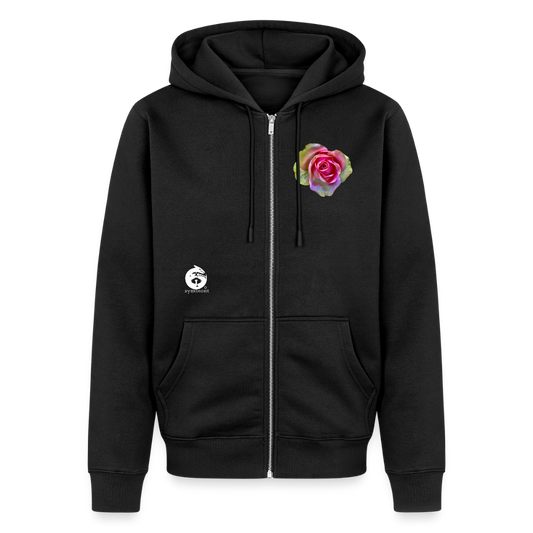Organic Zip Hoodie ::::: ::: - black