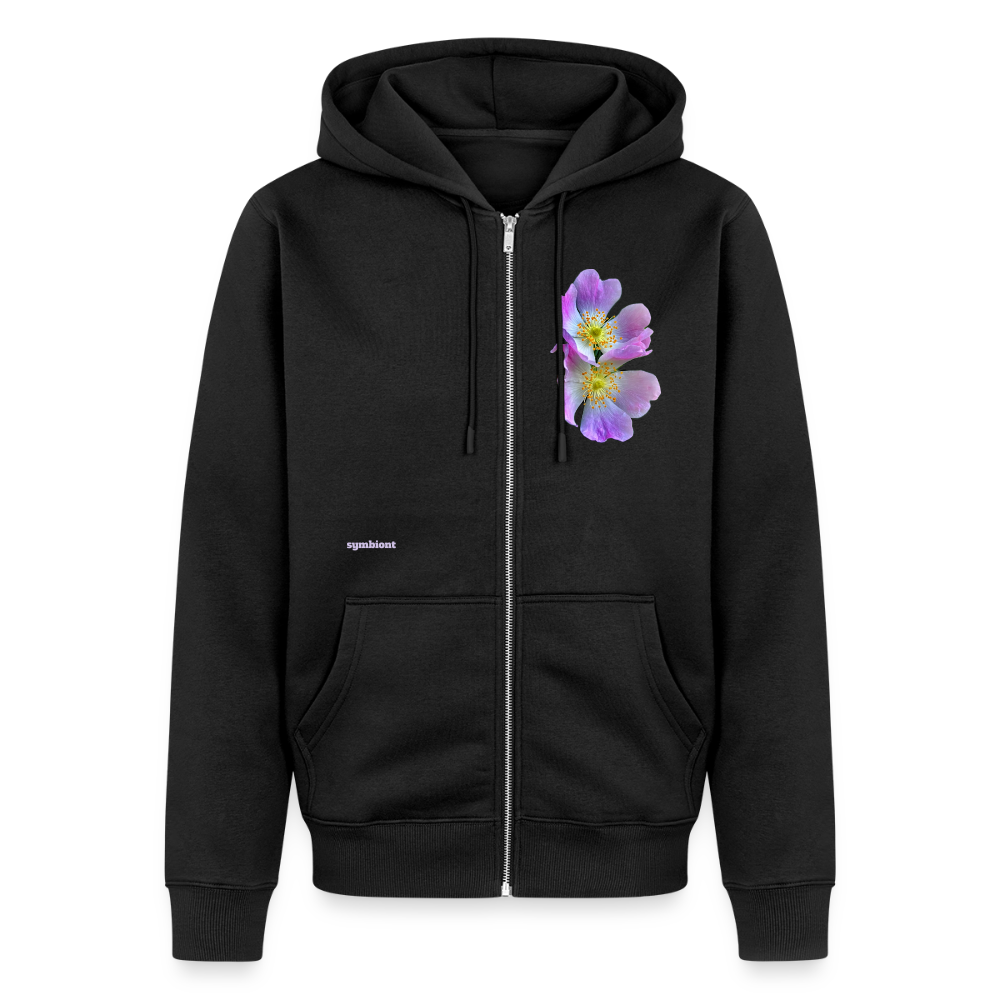 Organic Zip Hoodie :::::  ::: - black