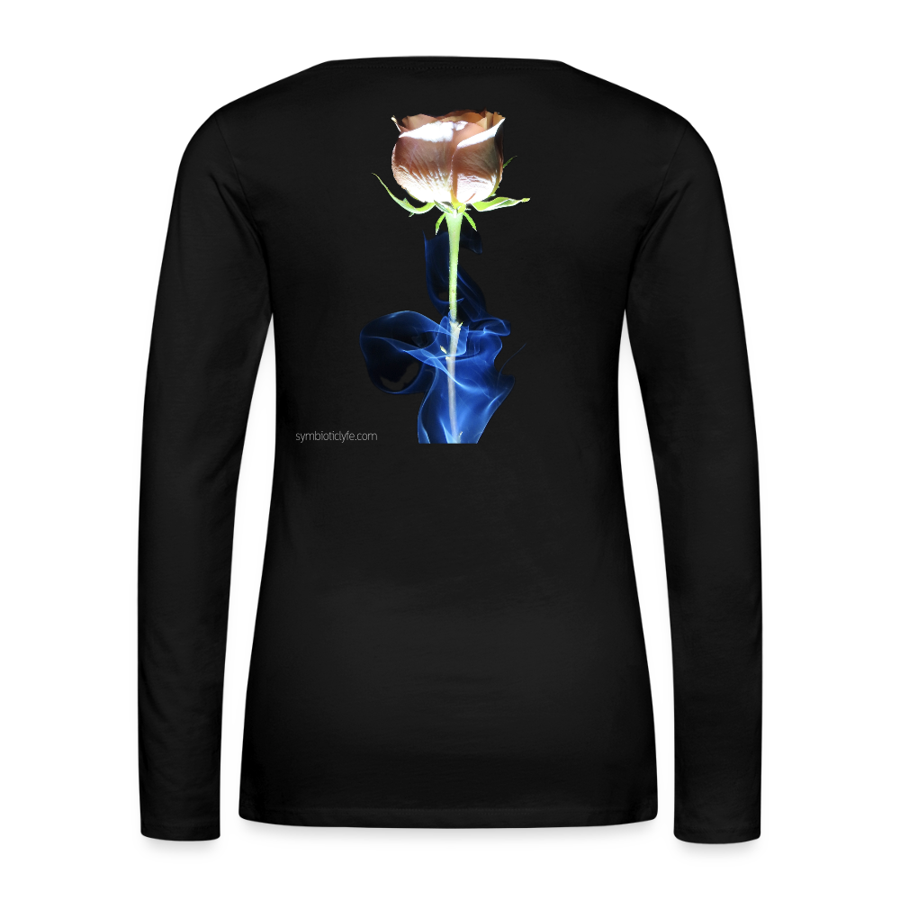 Smoke & Roses ::::: Women's Style Long Sleeve - black