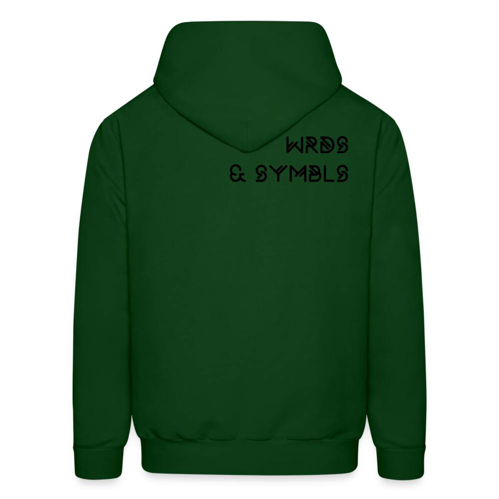 WRDS & SYMBLS Hoodie - forest green