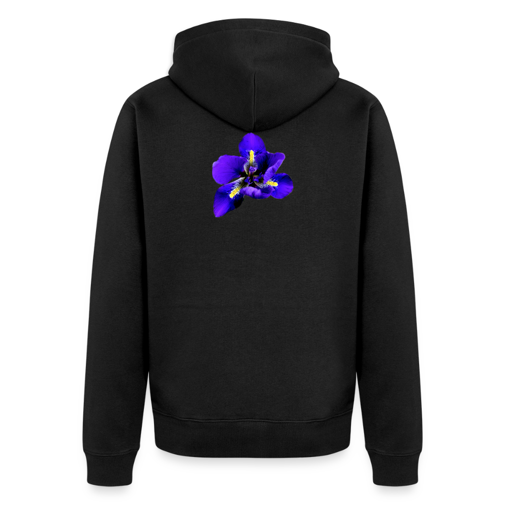 Organic Zip Hoodie ::::: - black