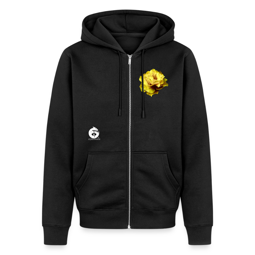 Organic Zip Hoodie ::::: ::::: :::: - black