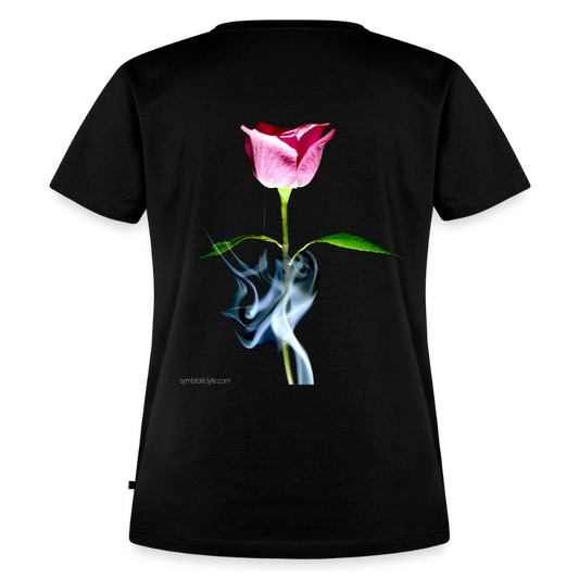 Smoke & Roses :::::  :  Women's Style T - black