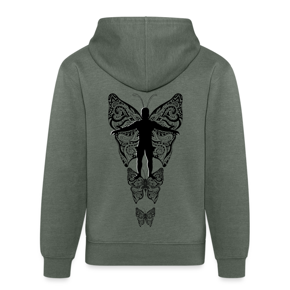 Evolve - Unisex Organic Hoodie - heather military green