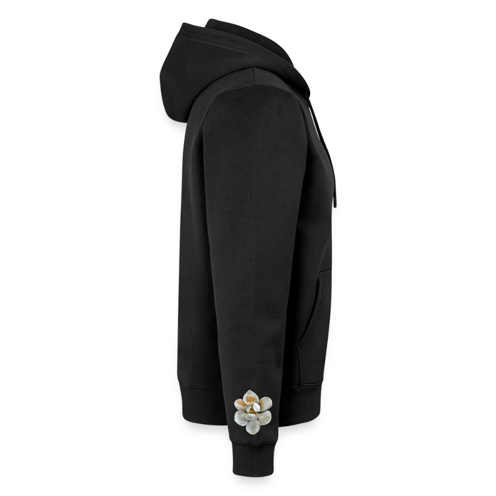 Seed/Flower of Life :: Organic Zip Hoodie - black