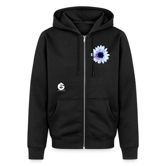 Organic Zip Hoodie ::::: ::::: : - black