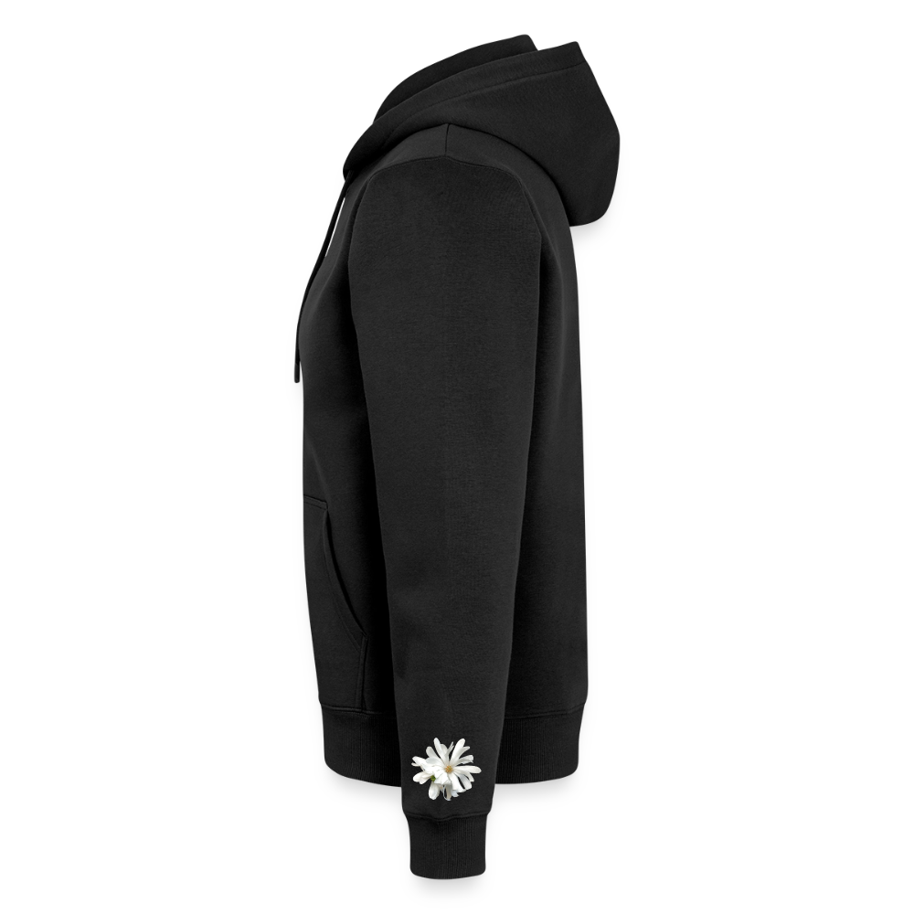 Organic Zip Hoodie ::::: ::::: :: - black