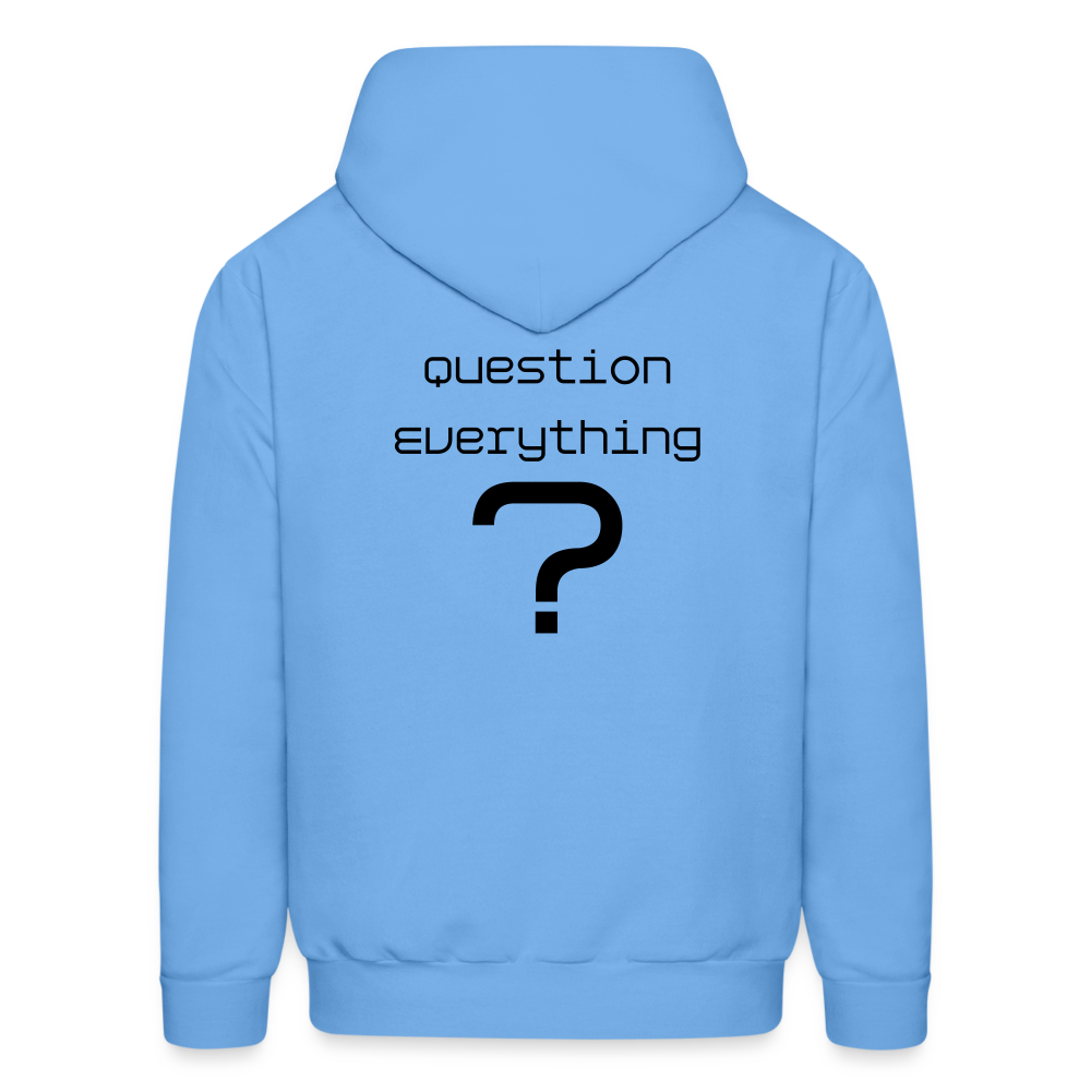 Question Hoodie - carolina blue