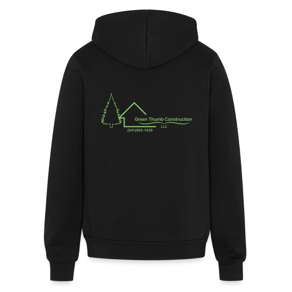 Green Thumb Construction Hoodie - black
