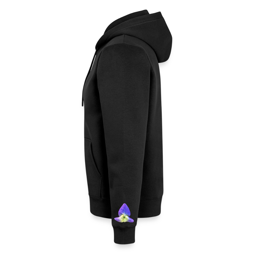 Organic Zip Hoodie ::::: ::::: ::::: - black