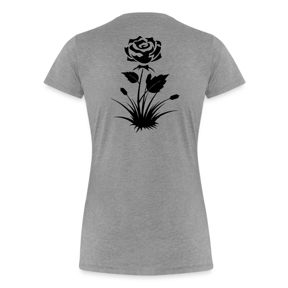 ROSE - Womens Organic T - heather gray