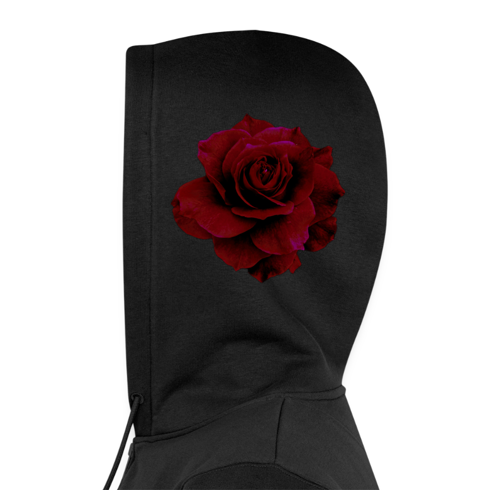 Flower of Life : Organic Zip Hoodie - black