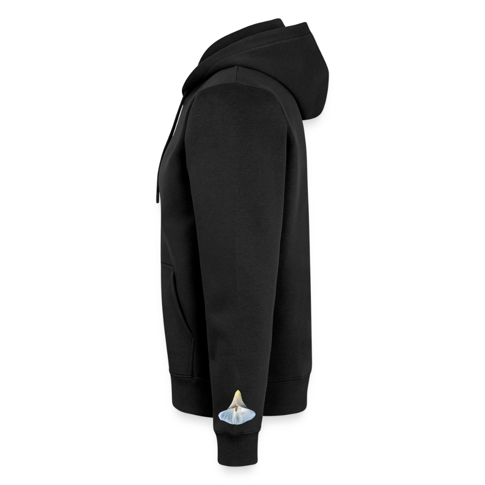Organic Zip Hoodie ::::: ::::: ::::: : - black