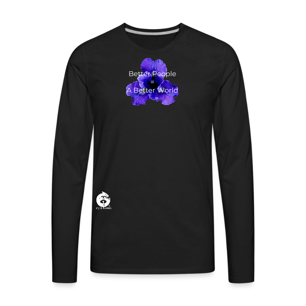 Men's Style Premium Long Sleeve - black