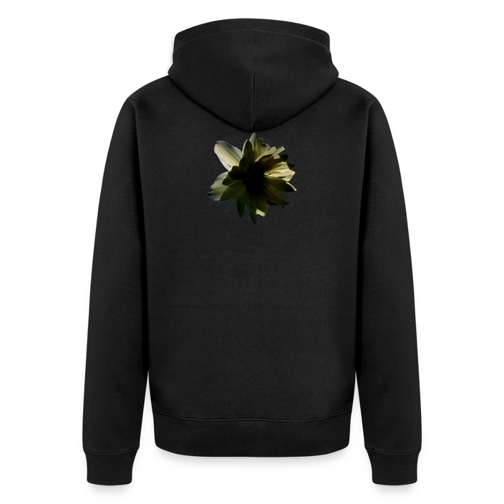 Organic Zip Hoodie :: - black