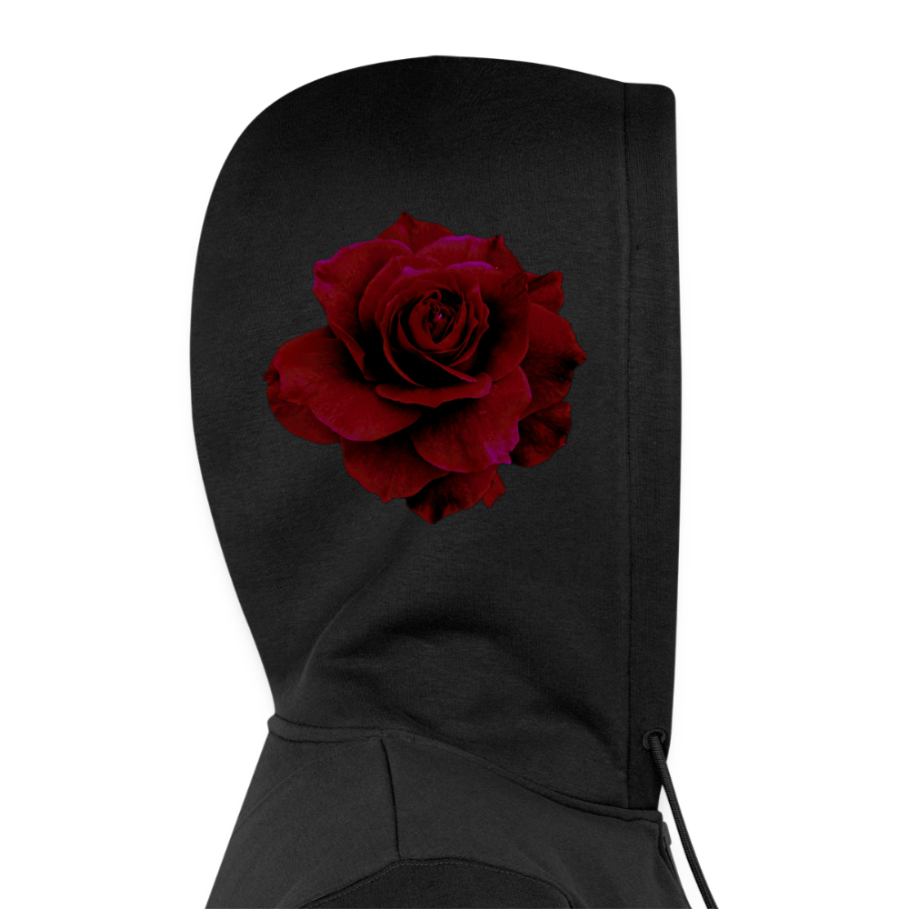 Flower of Life : Organic Zip Hoodie - black