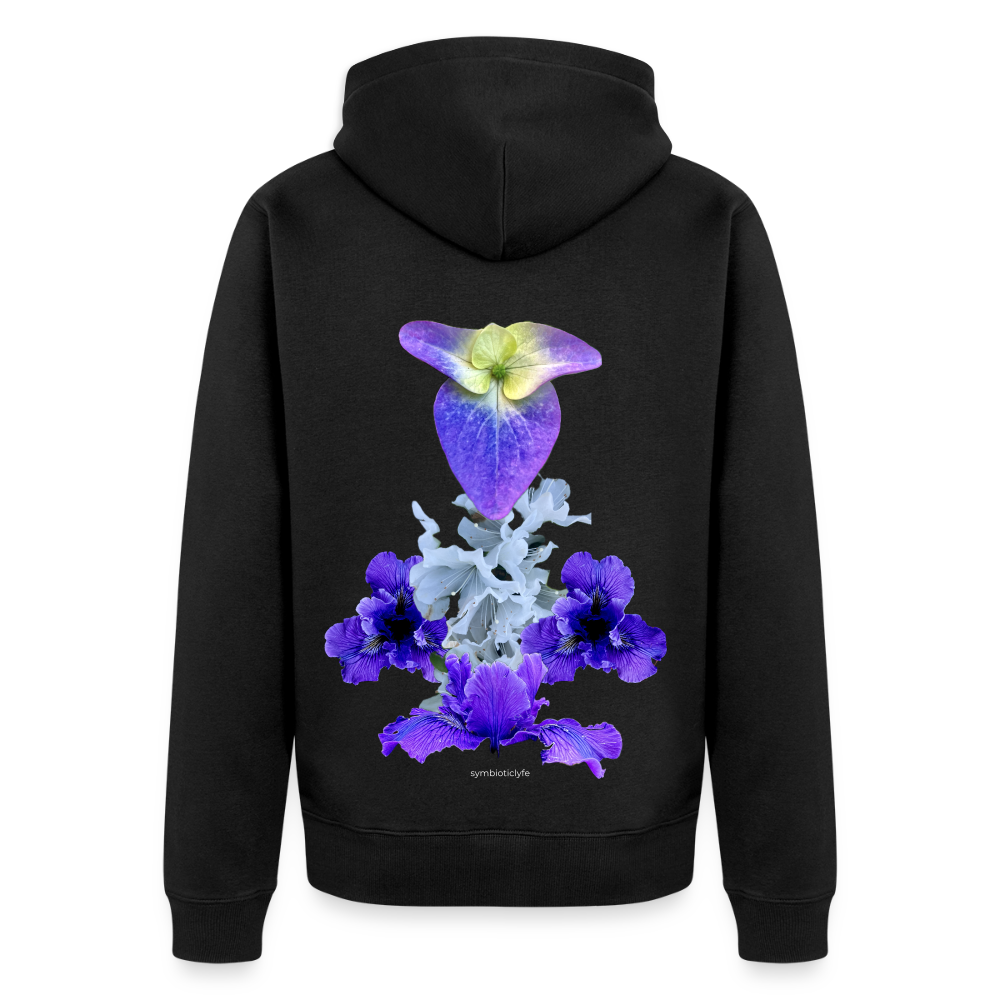 Capitalism  ::::: Organic Zip Hoodie - black