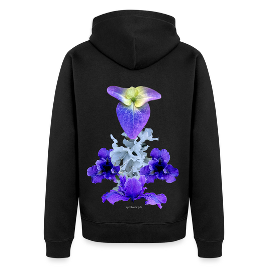 Capitalism  ::::: Organic Zip Hoodie - black