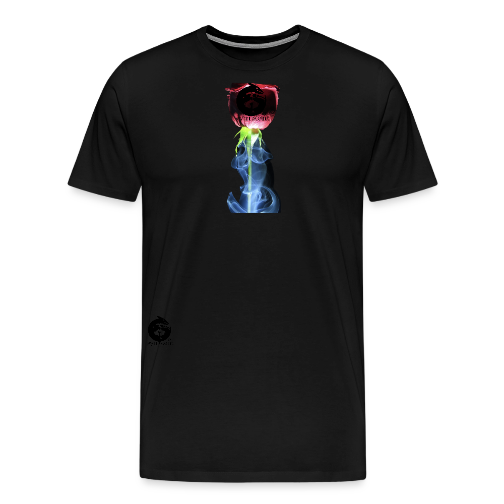 Smoke & Roses  ::: Women's Style T - black