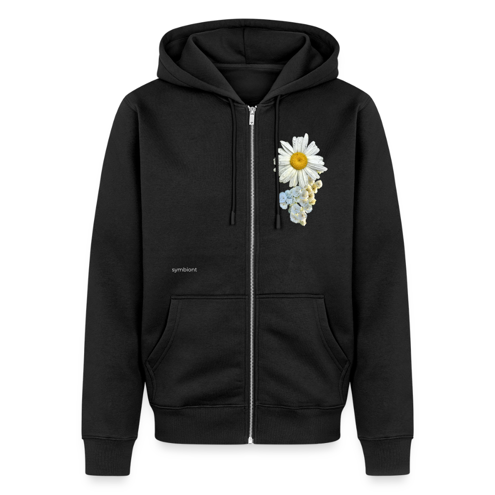 Capitalism ::::: ::: Organic Zip Hoodie - black