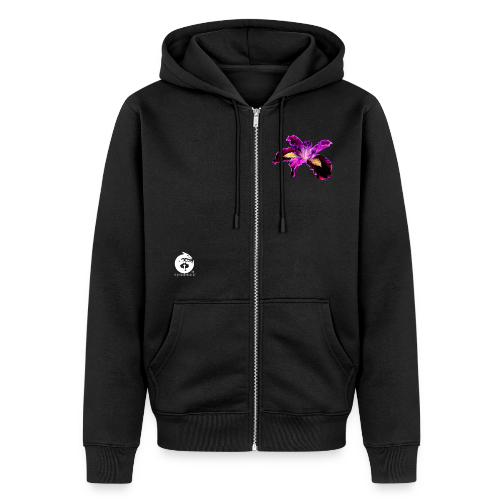 Organic Zip Hoodie ::::: ::::: - black