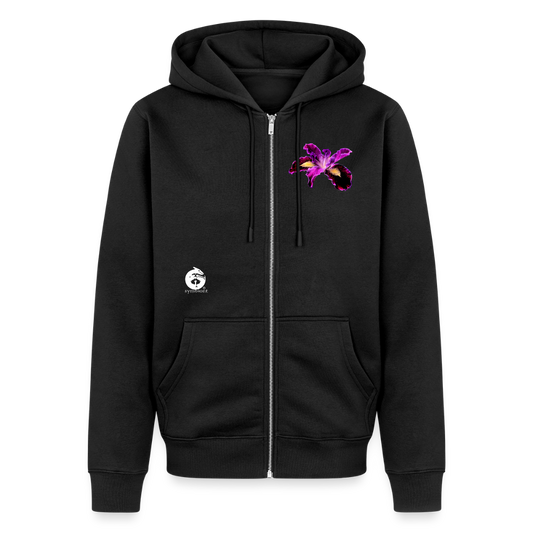 Organic Zip Hoodie ::::: ::::: - black
