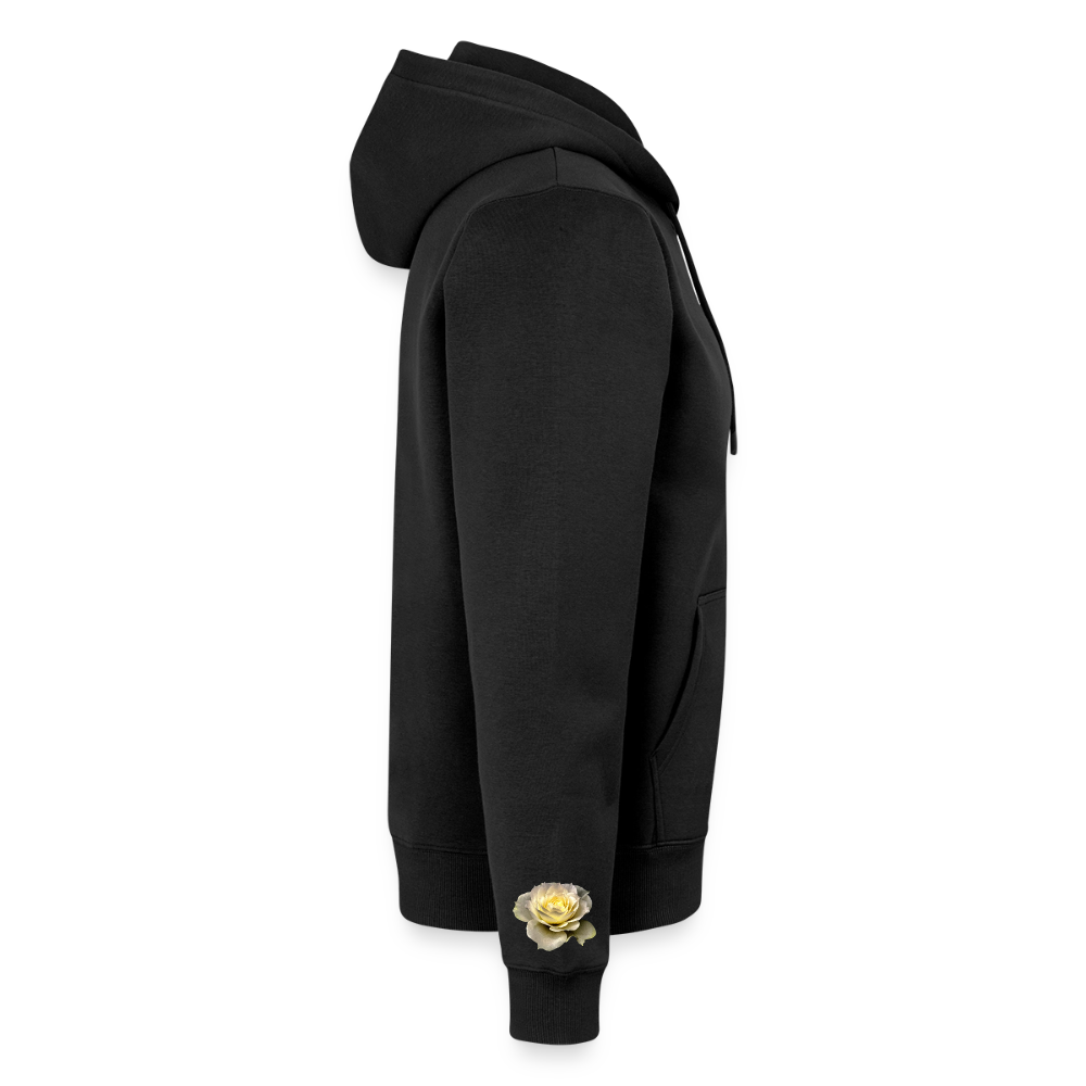 Seed/Flower of Life :::: Organic Zip Hoodie - black