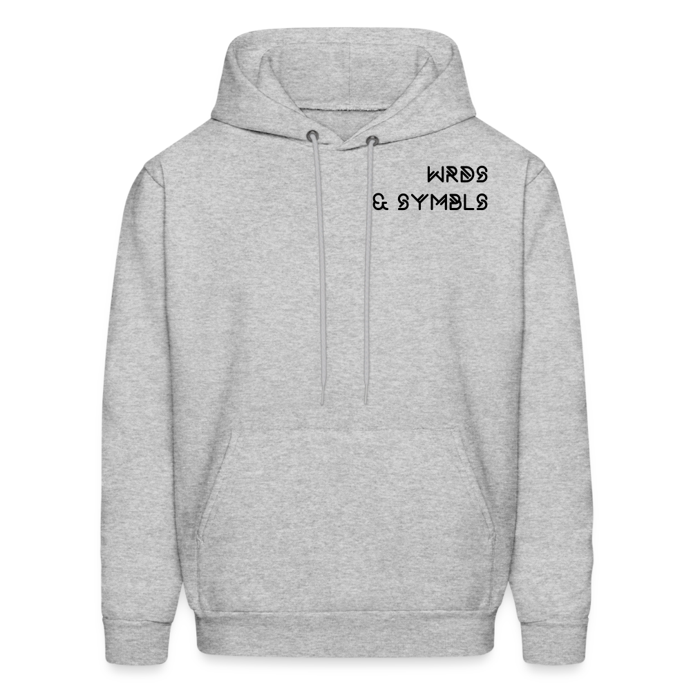 WRDS & SYMBLS Hoodie - heather gray