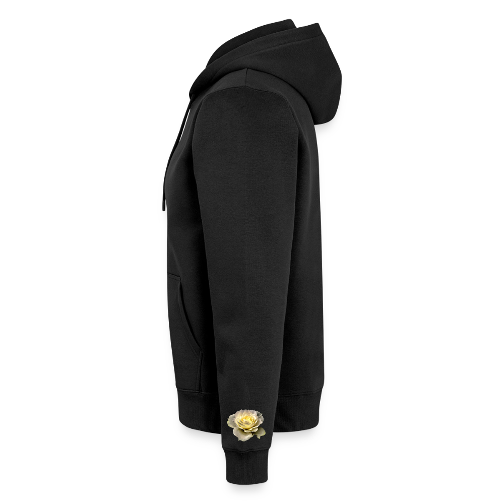 Seed/Flower of Life :::: Organic Zip Hoodie - black