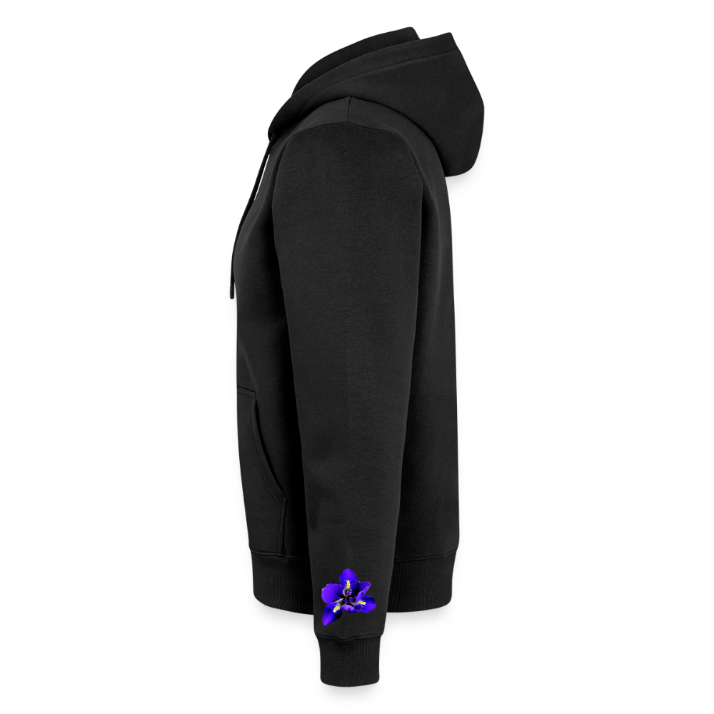 Organic Zip Hoodie ::::: - black