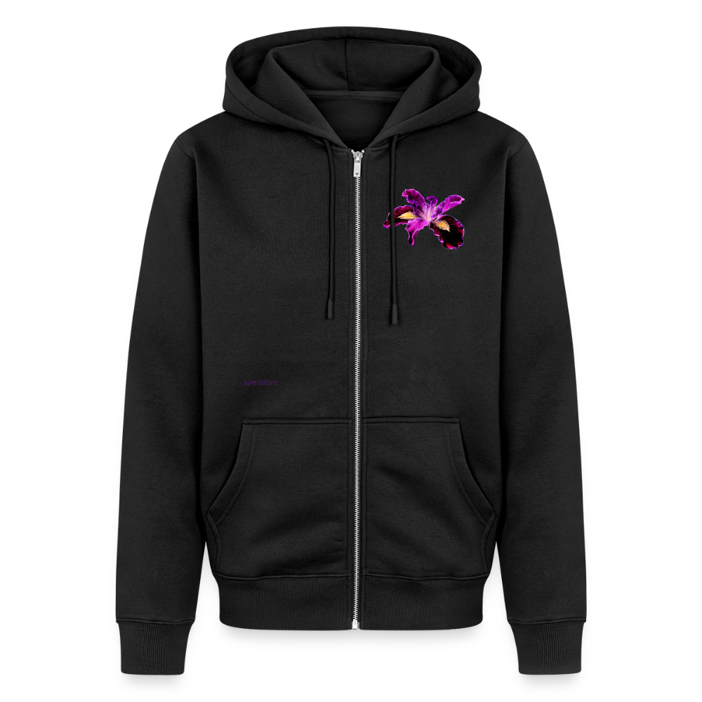 Organic Zip Hoodie ::::: ::::: - black