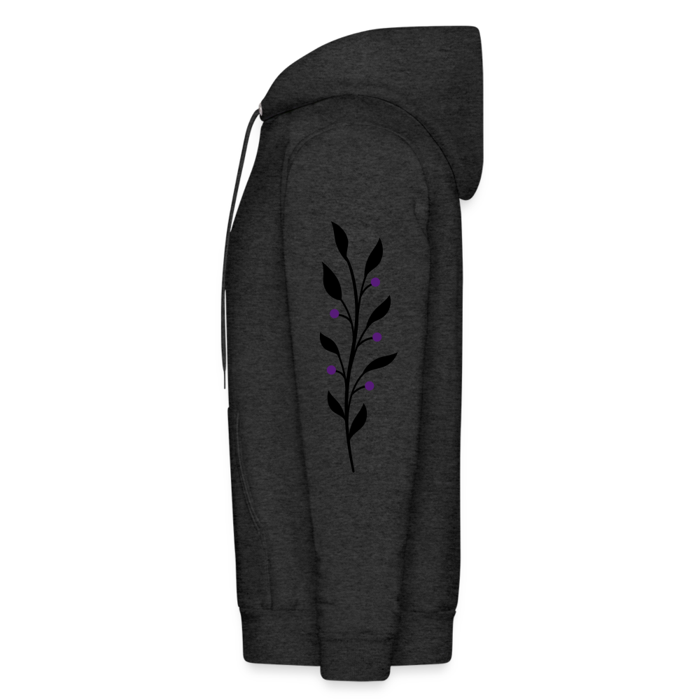 Daisy Hoodie - charcoal grey