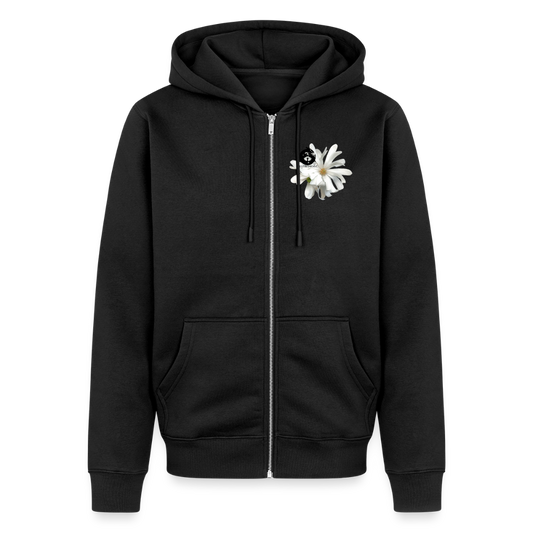 Organic Zip Hoodie ::::: ::::: :: - black