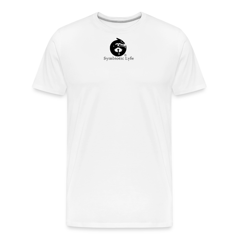 ROSE - Men’s Premium Organic T - white