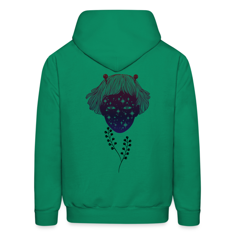 Universe within Hoodie - kelly green